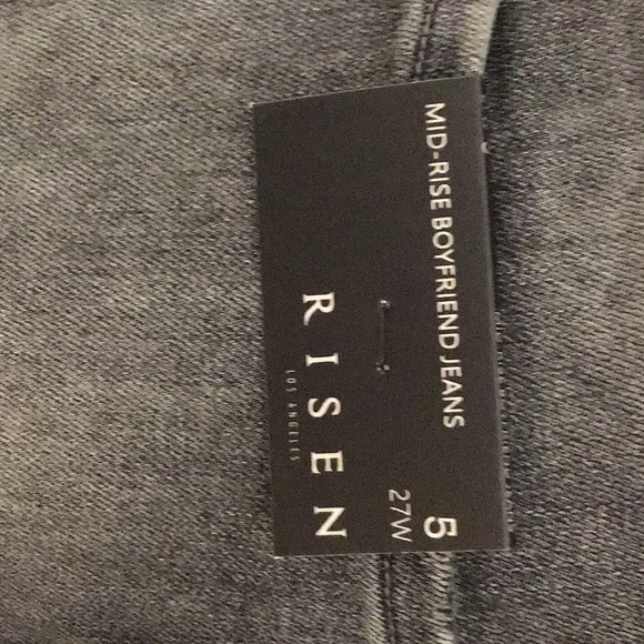 Mid-rise Boyfriend Jeans, Risen Brand, multiple sizes, last few left. - Picture 6 of 11